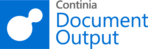 Continia - Document Output